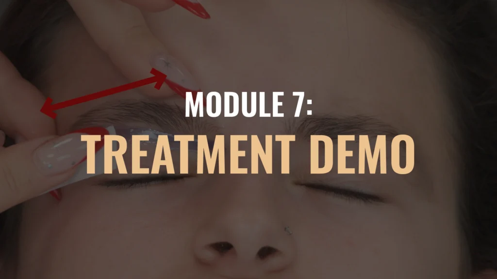 BROWS Module Thumbnails July25 07 Eyebrow Wax and Tint Course