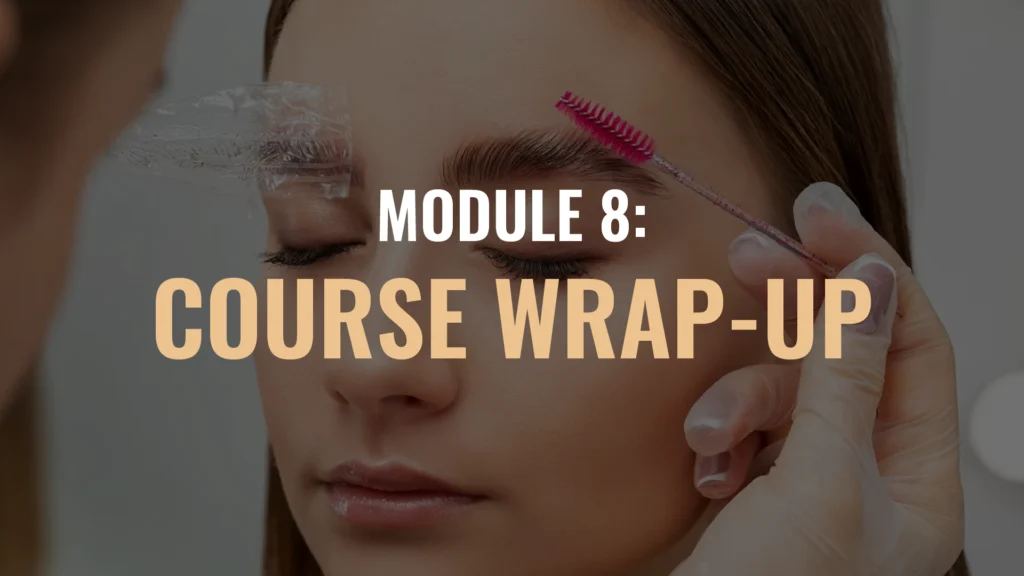 BROWS Module Thumbnails July25 17 Eyebrow Lamination Course
