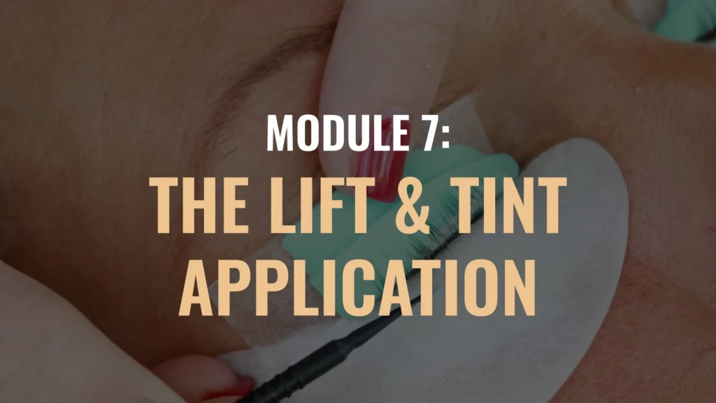 ELT Module Thumbnails July25 07 Eyelash Lift & Tint Course