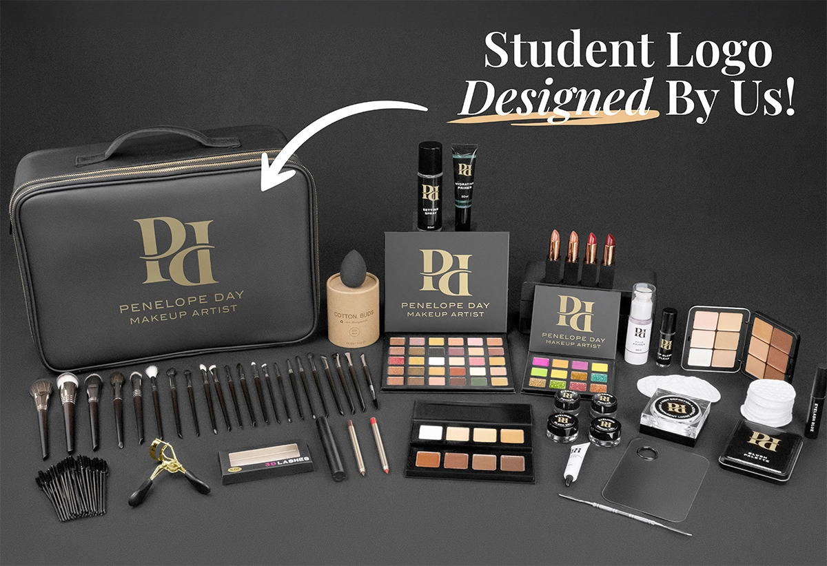 MA Kit Student Logo After makeup course